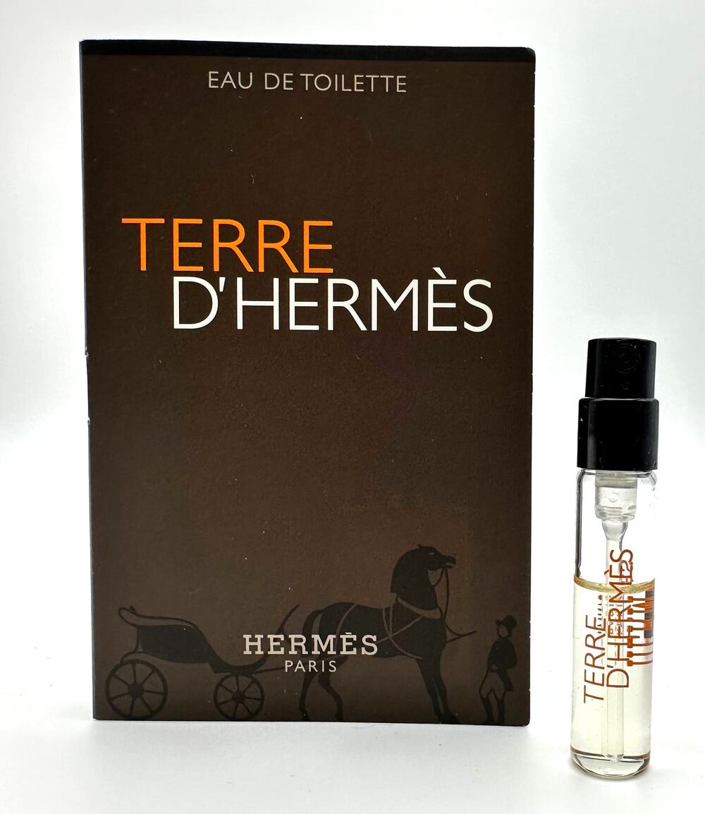 NEW Terre D`Hermes HERMES Paris 2ml Sample Spray For Men